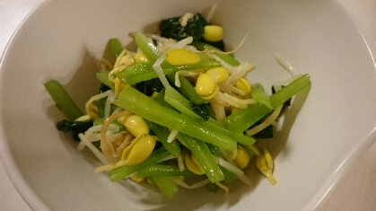 シャキシャキで美味しかった〰。
今は野菜が高騰しているので、もやしレシピ助かりますね‼