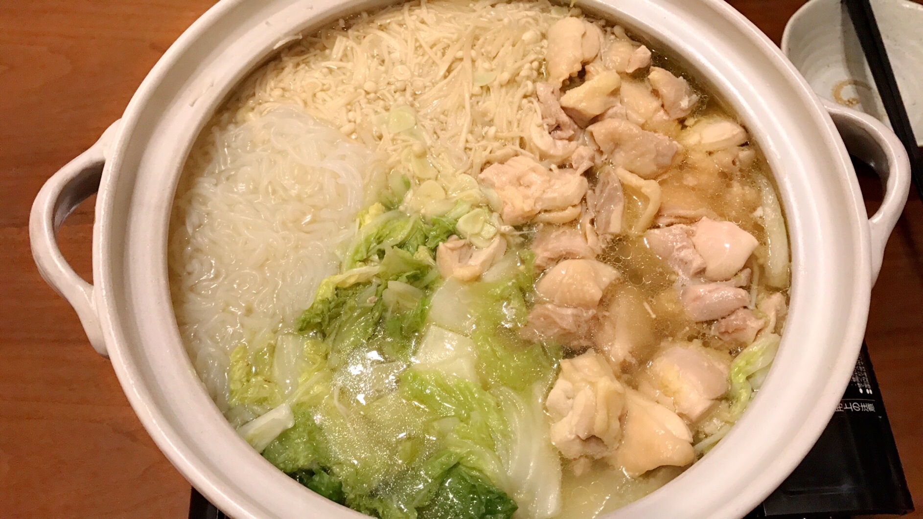 白菜の鍋 具材は何でも 美味しくなるコツ レシピ 作り方 By さえもんのすけ 楽天レシピ