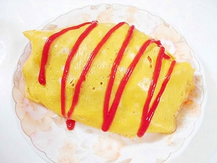 薄焼き卵で オムライス レシピ 作り方 By V るん 0394 楽天レシピ