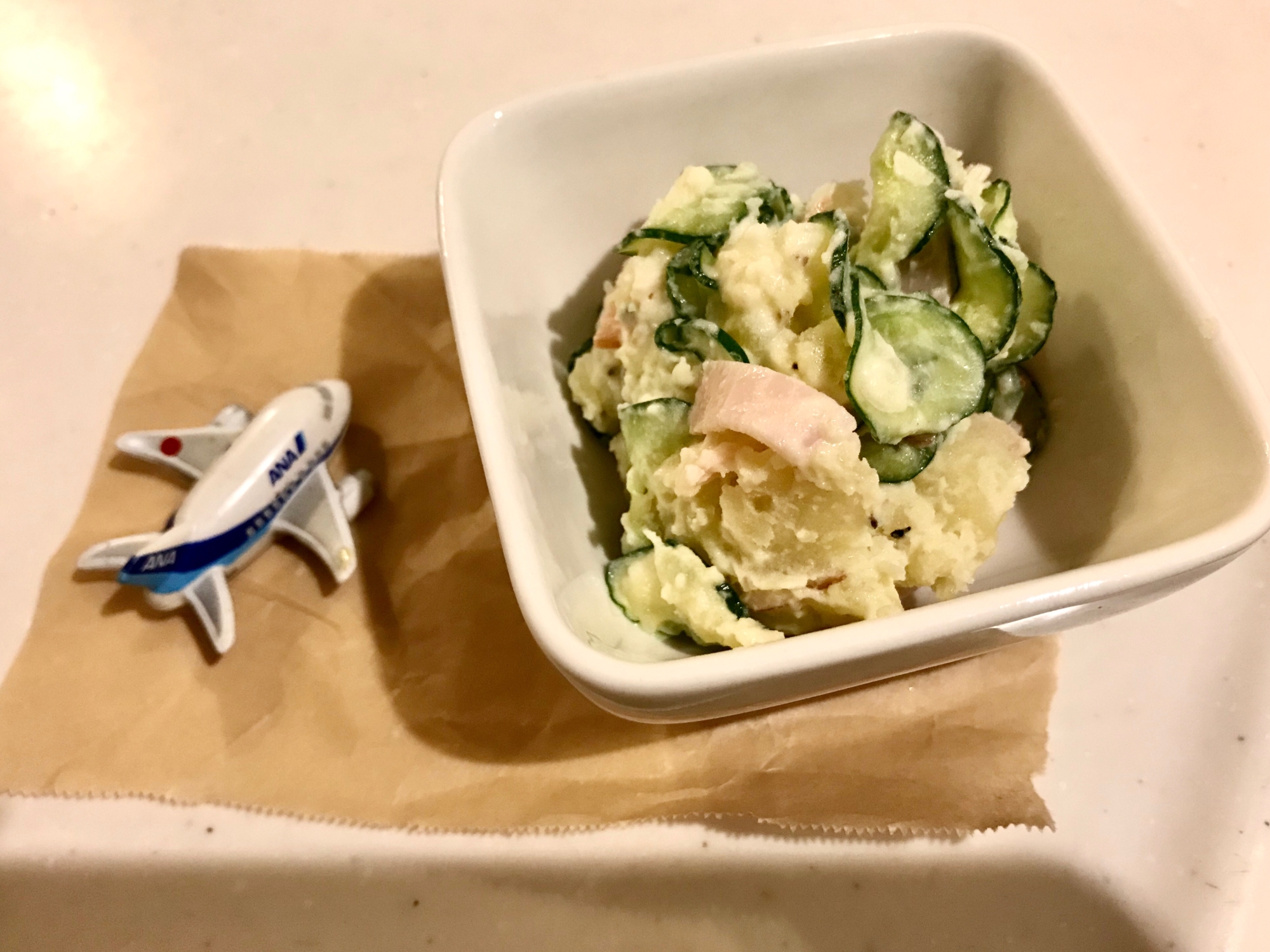 【簡単めし】ごはんのおかずになるポテサラ