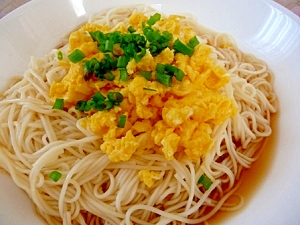 炒り卵でおいしい ぶっかけそうめん レシピ 作り方 By 手作り大好き さくら 楽天レシピ 炒り卵でおいしい ぶっかけそうめん レシピ 作り方 By 手作り大好き さくら 楽天レシピ