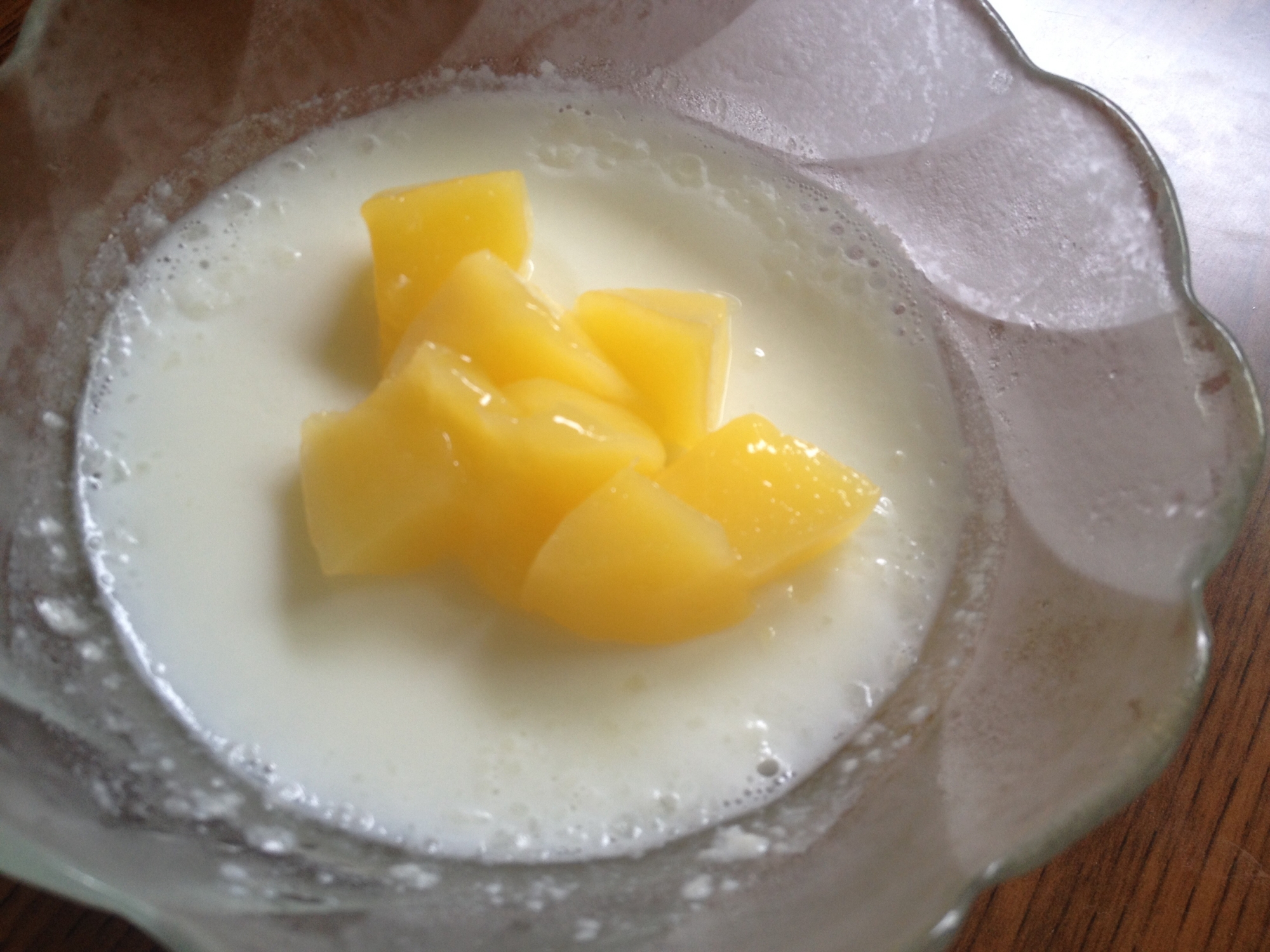 ゼラチンで簡単 牛乳プリン 牛乳かん レシピ 作り方 By Pin K 楽天レシピ