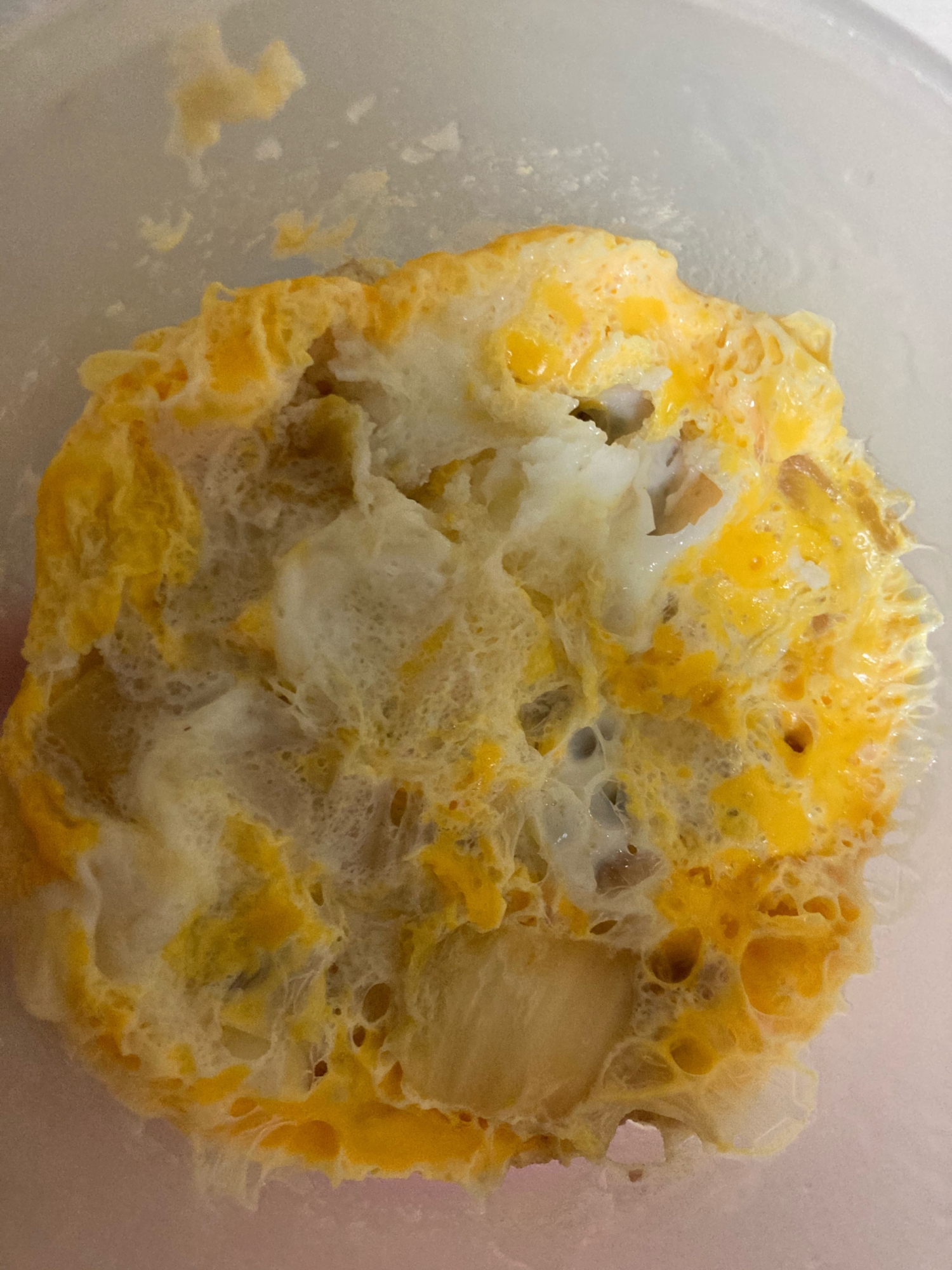 離乳食⁑ 白菜とサツマイモの卵