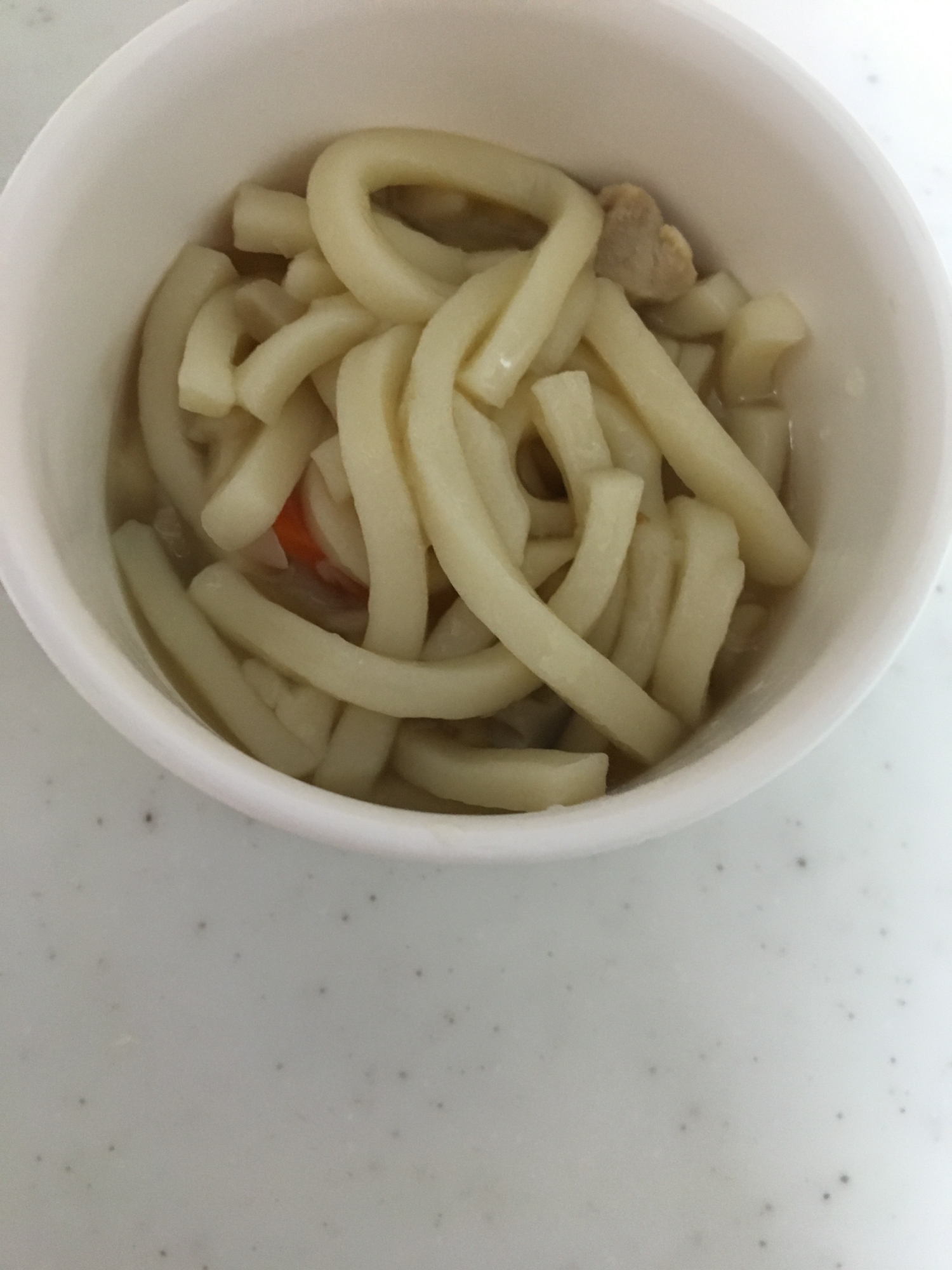 幼児食☆鶏もも肉としめじと大根のうどん☆