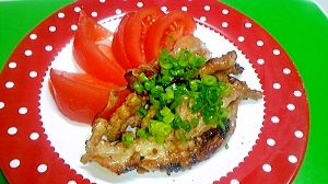 鶏肉(せせり)の塩&ガーリック焼き