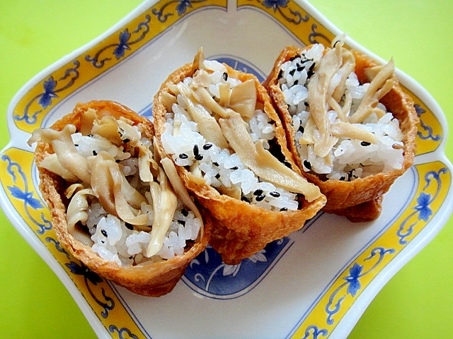 まいたけと黒ごまのいなり寿司 レシピ 作り方 By Mint74 楽天レシピ まいたけと黒ごまのいなり寿司 レシピ 作り方 By Mint74 楽天レシピ