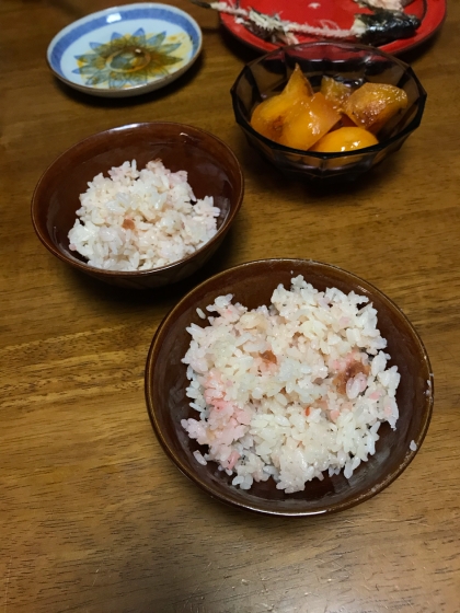 炊飯器におまかせ！ほんのり梅な、うめぇご飯☆★