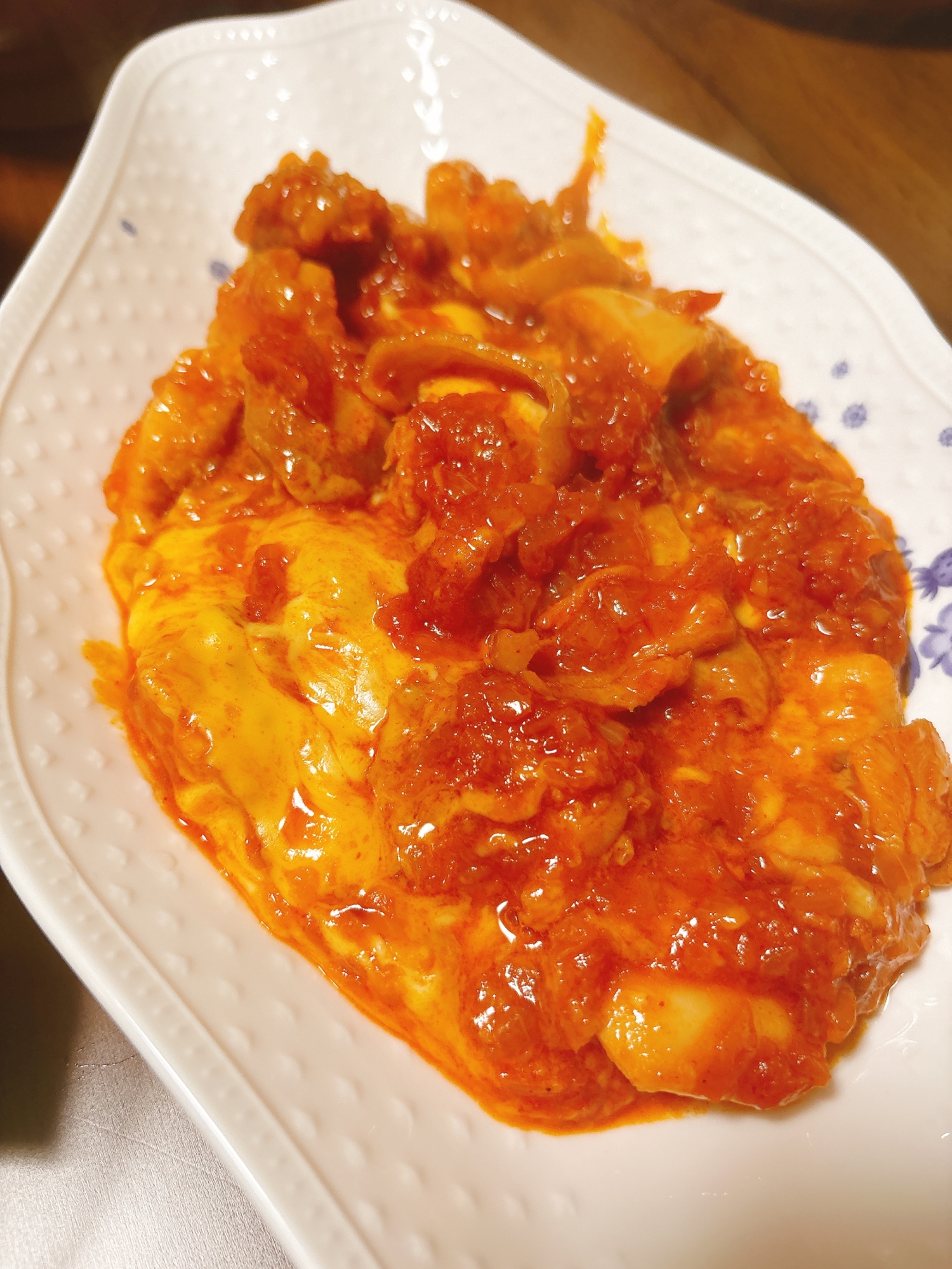 タレも食べ尽くすチーズタッカルビ