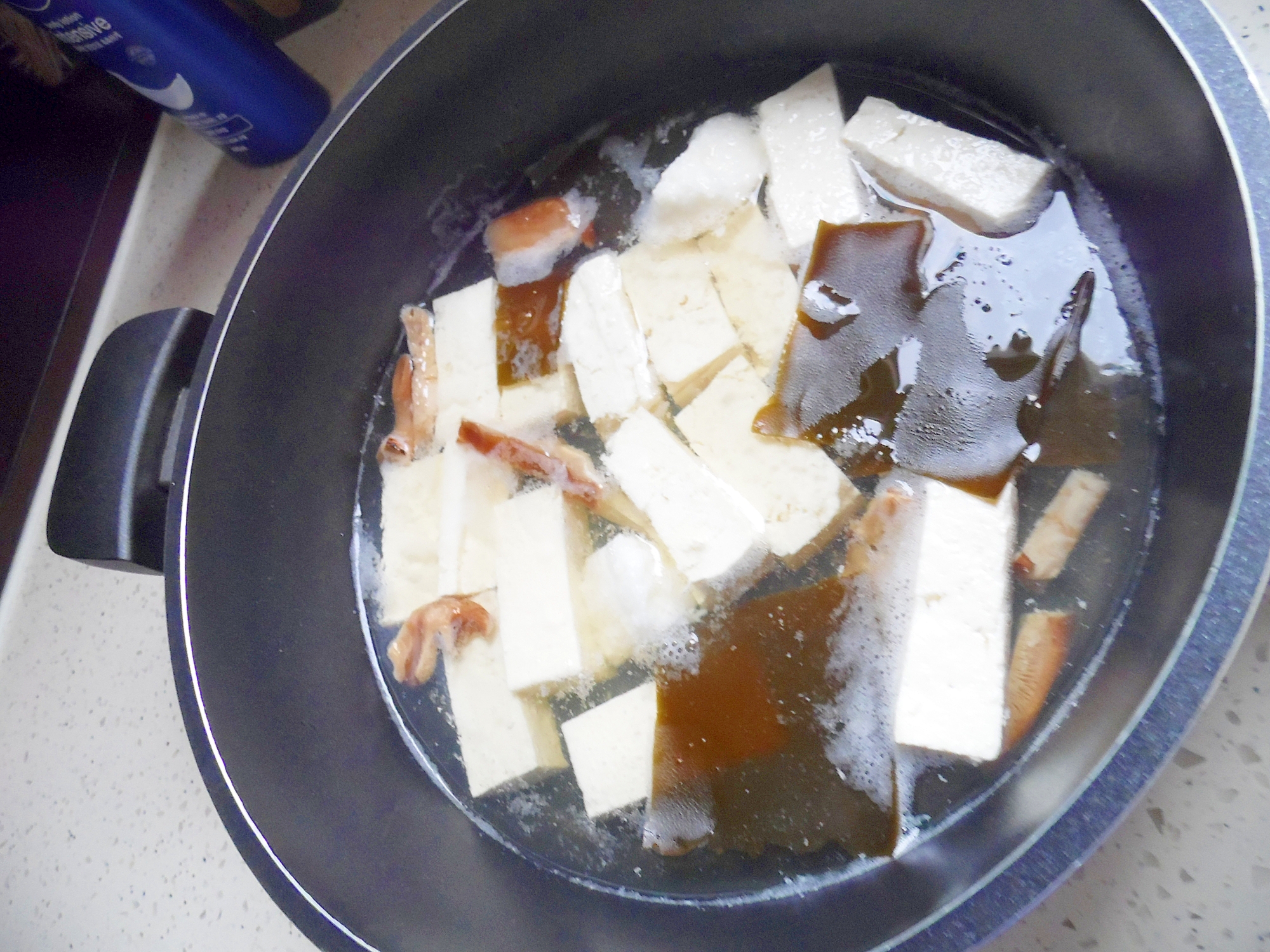 椎茸湯豆腐