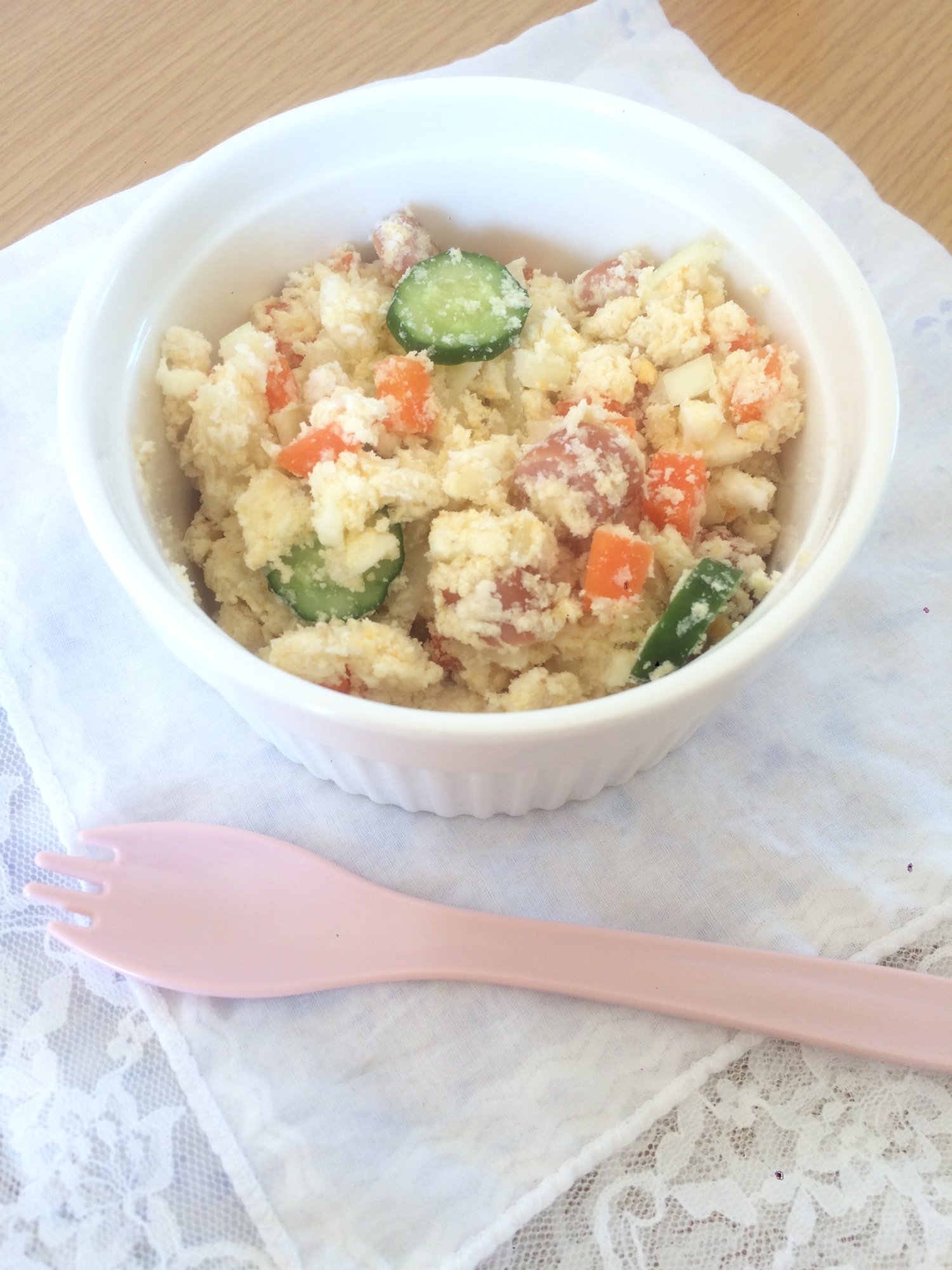 じゃがいも1個でok ヘルシーおからポテトサラダ レシピ 作り方 By みゆき母さん 楽天レシピ じゃがいも1個でok ヘルシーおからポテトサラダ レシピ 作り方 By みゆき母さん 楽天レシピ