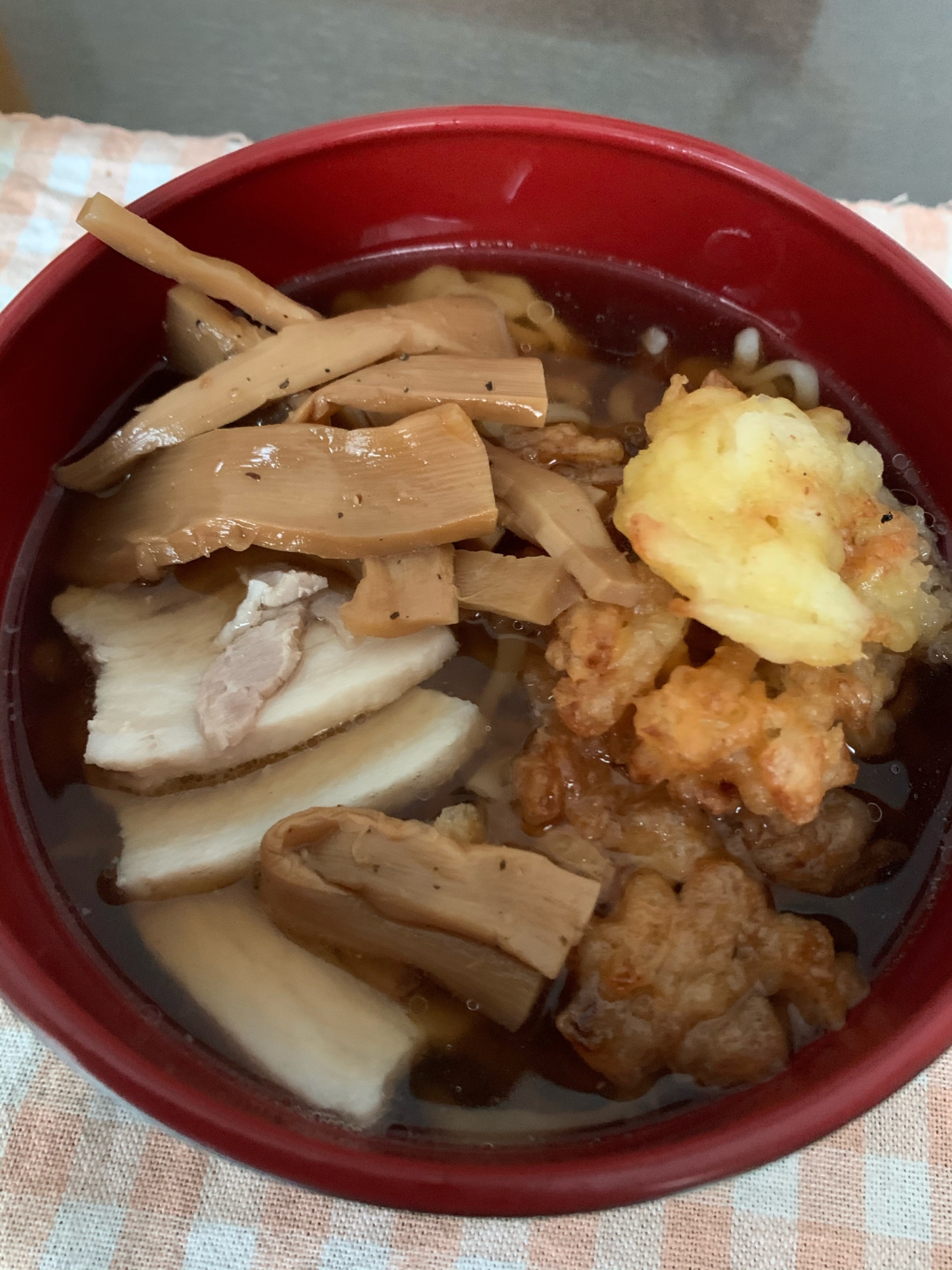 簡単醤油ラーメン