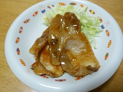 てりっと美味しく出来ました♪
ごはんがススム味付けで食べ過ぎちゃいました☆
ごちそう様です～！！