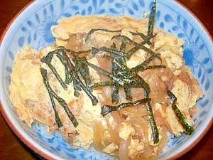 めんつゆで作った手抜きカツ丼