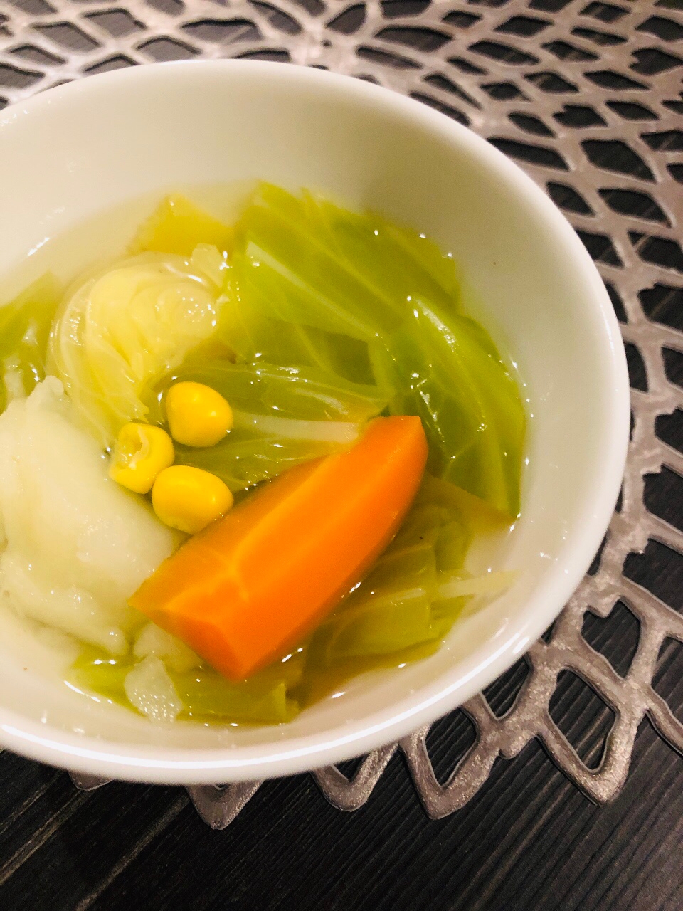 茅乃舎だしで 和風野菜スープ レシピ 作り方 By おうち料理愛好家mamayumi 楽天レシピ