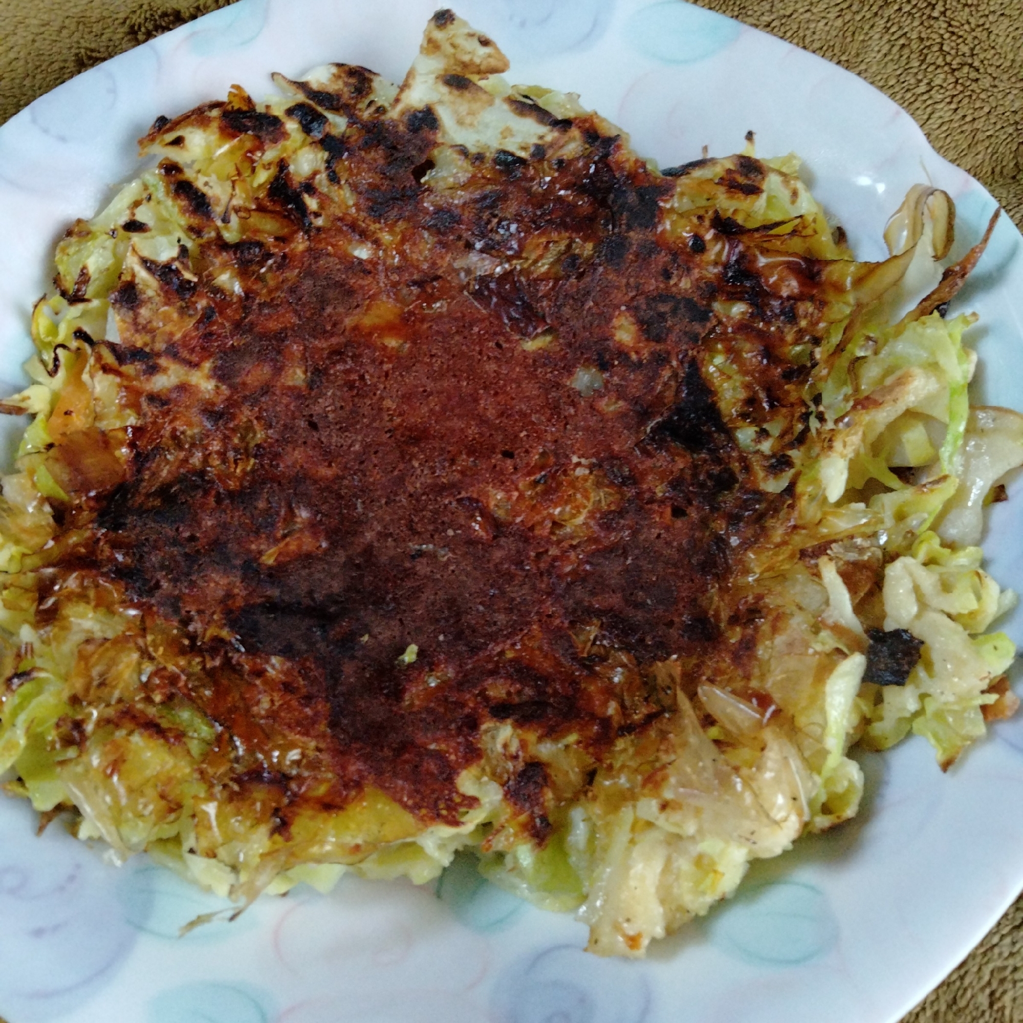 超かんたん！お家にあるものでお好み焼きチーズ