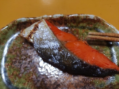 鮭と合わせ味噌漬け焼き