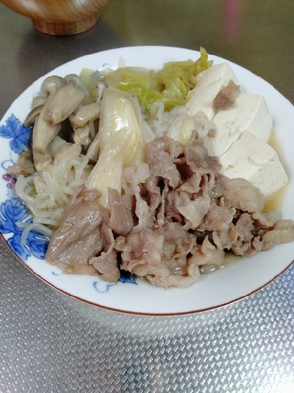 肉豆腐☆すき焼き風★減塩・低カリウム志向