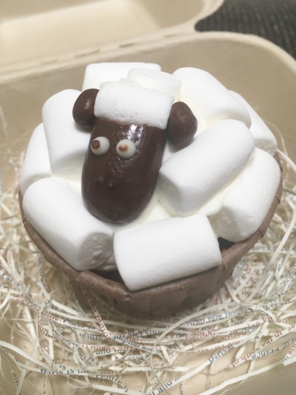 ダブルチョコのカップケーキでバレンタイン☆簡単HM