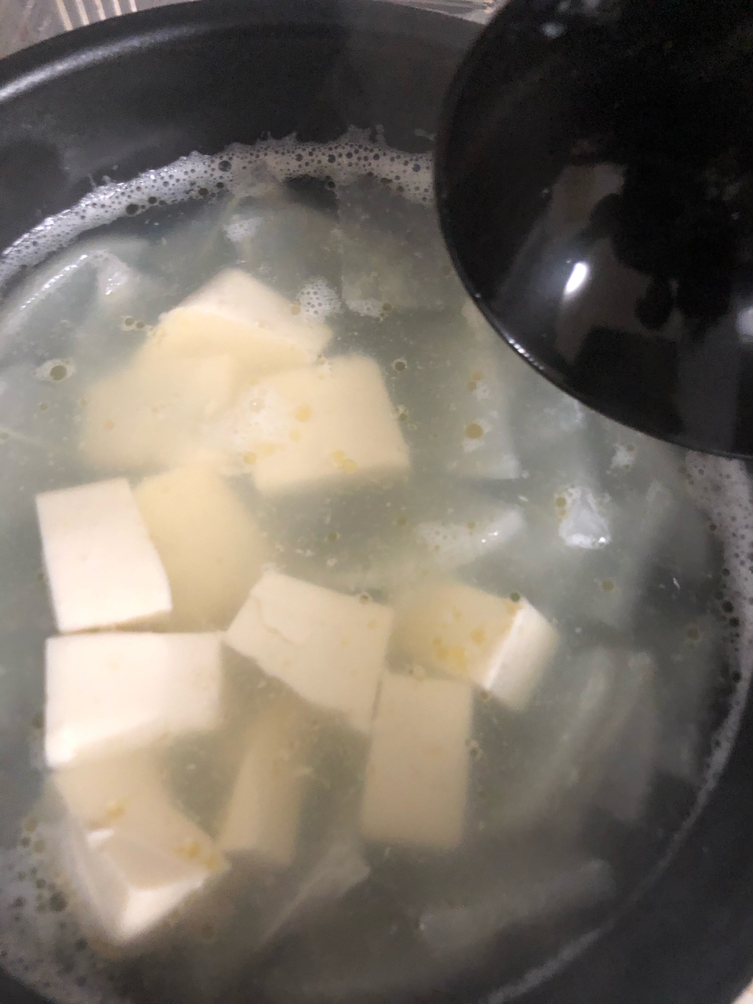 大根と豆腐の中華スープ