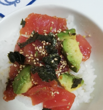 韓国風ポキ丼