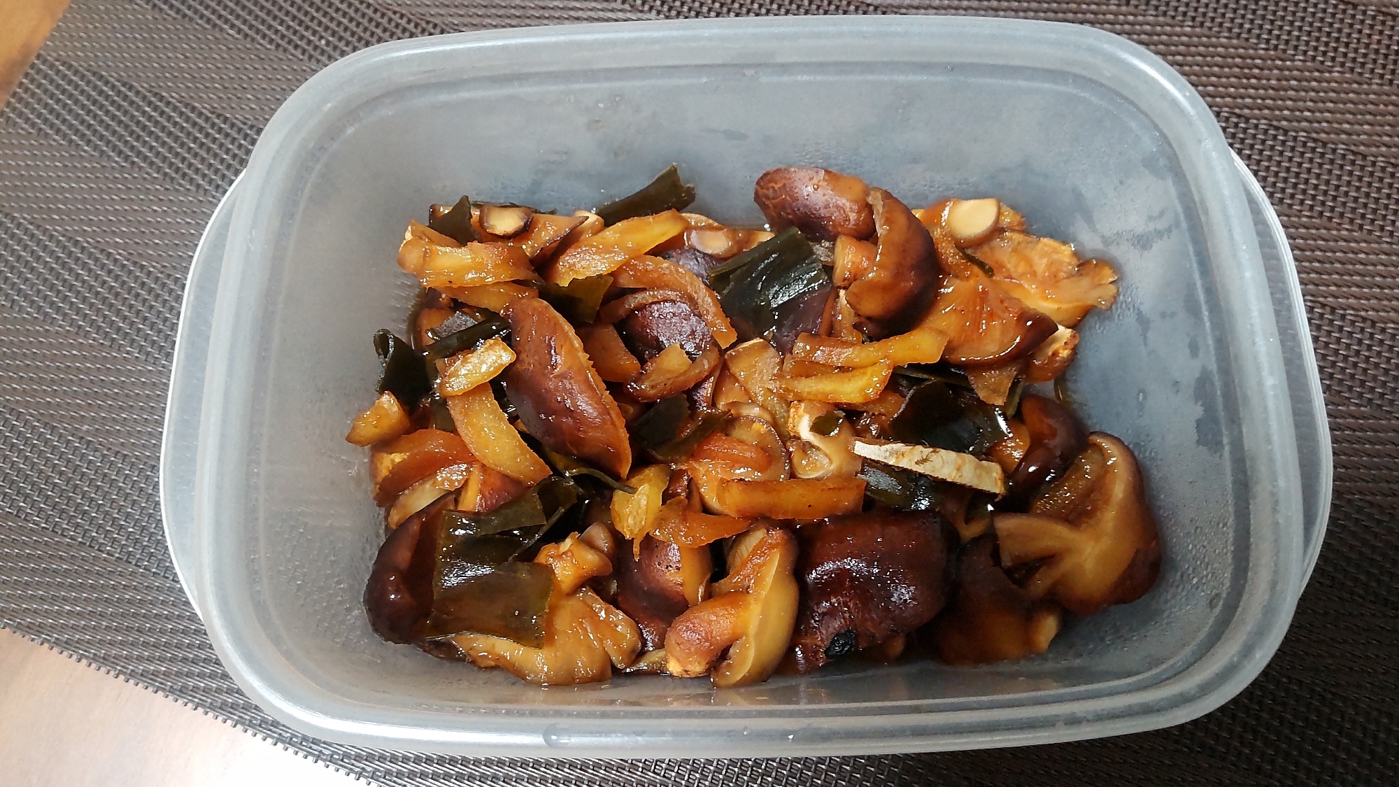 椎茸と生姜の佃煮