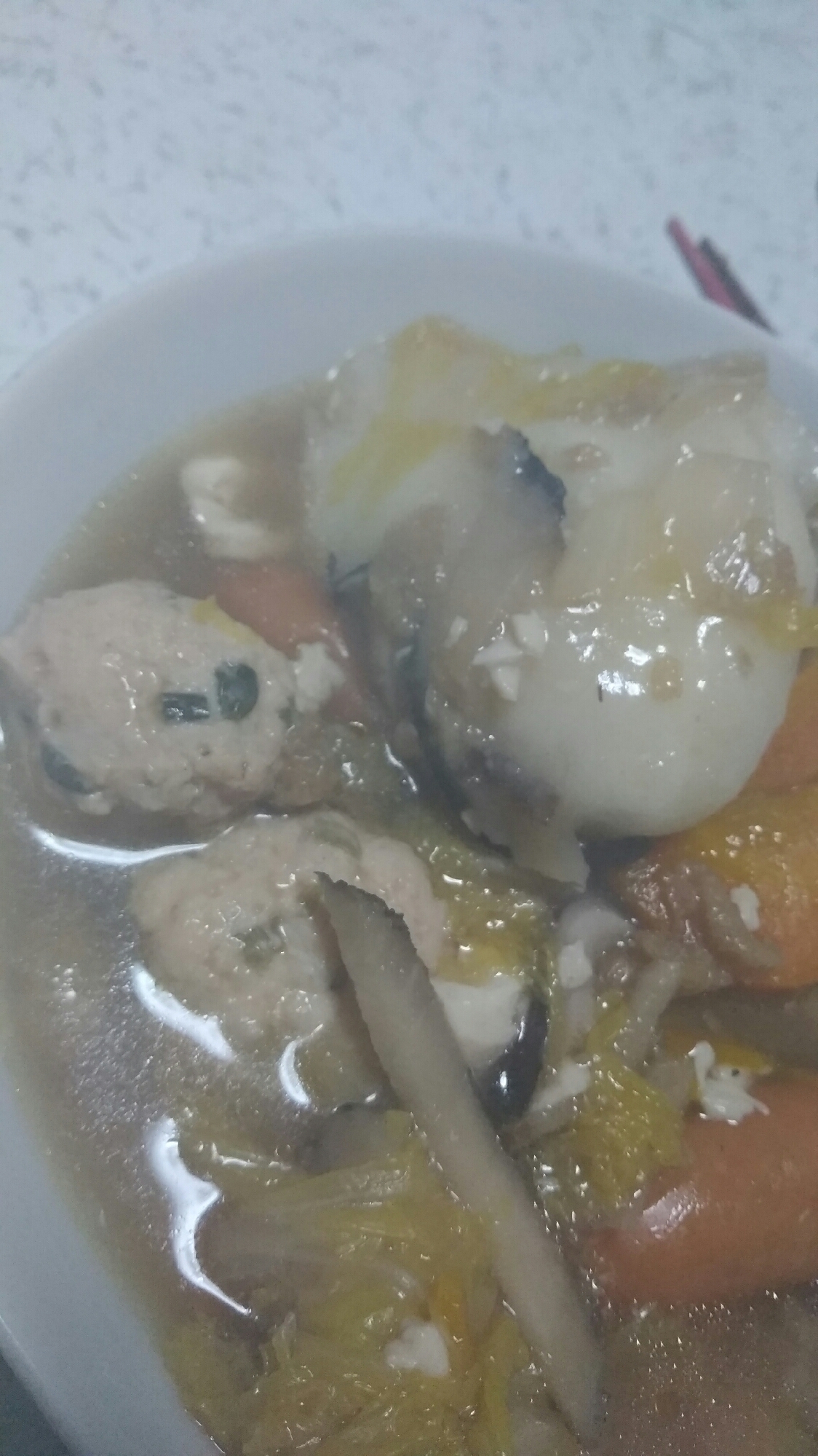 鶏団子汁