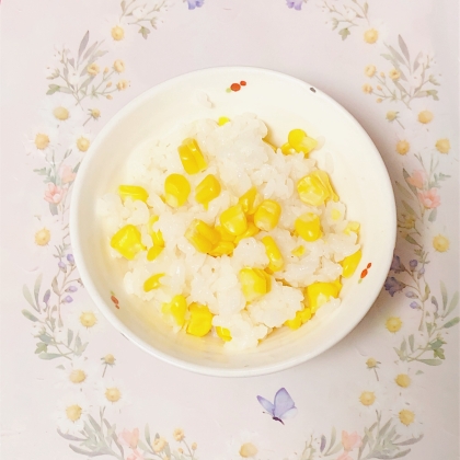 ♡ 缶詰を使って♩コーンの炊き込みご飯