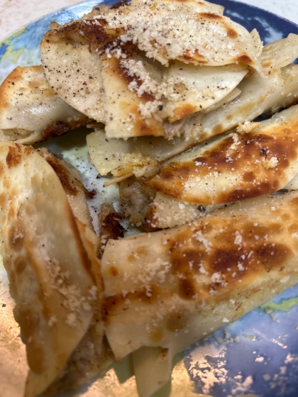ツナポテトのカリッとチーズ焼き♪
