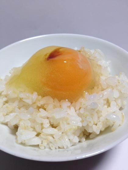 黄味が半熟卵みたいで美味しかったです。ごちそう様です。