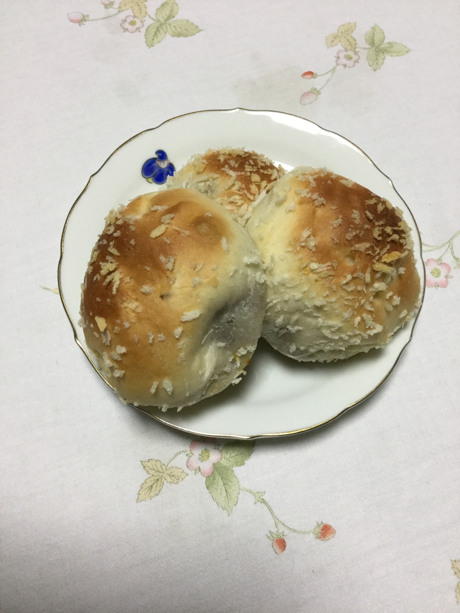 残りのカレーで焼きカレーパン