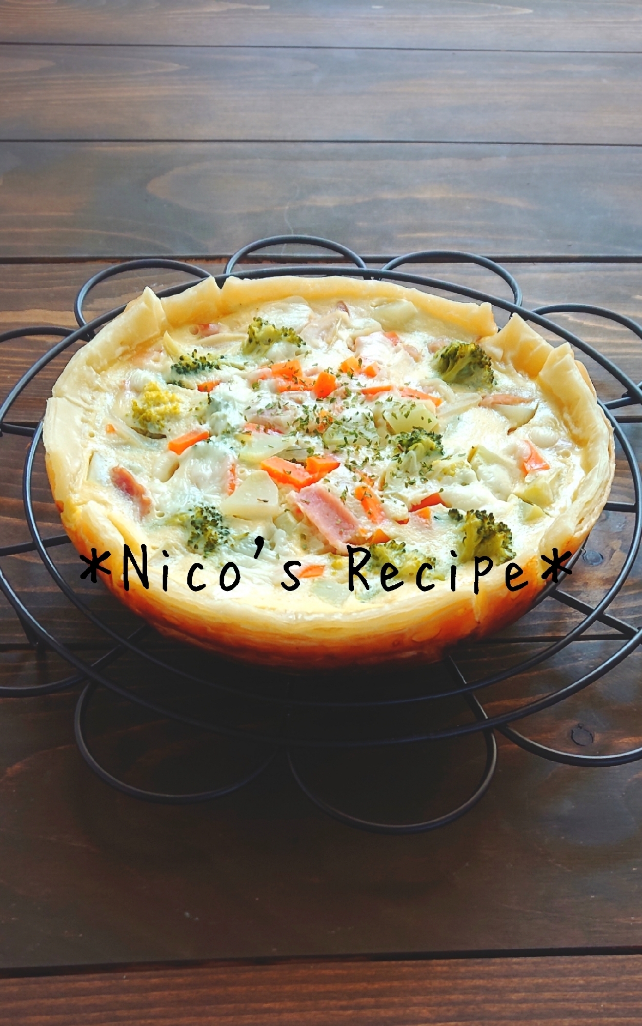 炊飯器と牛乳で簡単 ブロッコリーのキッシュ レシピ 作り方 By Nico 楽天レシピ