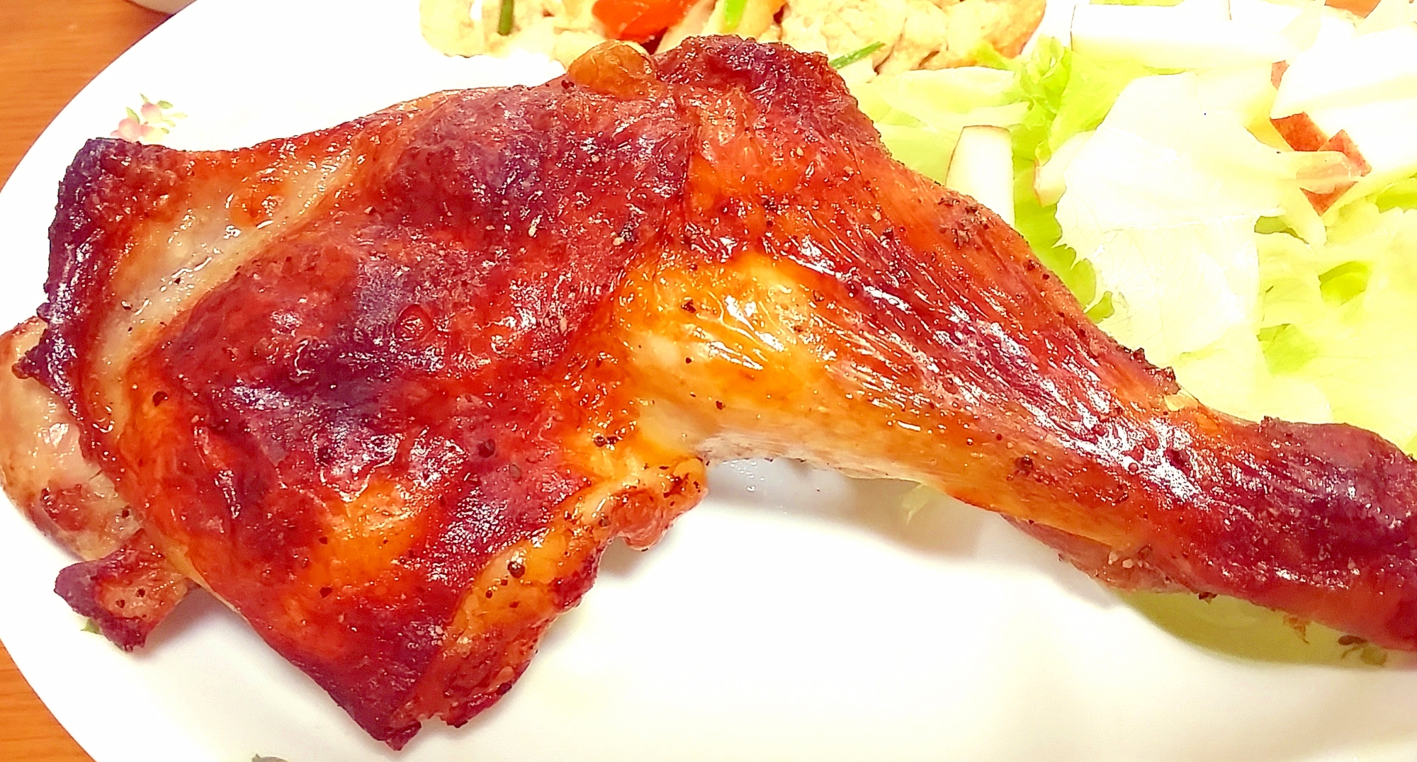 ちょっと豪華で簡単に 骨つきチキンのグリル レシピ 作り方 By Yomogimotir 楽天レシピ