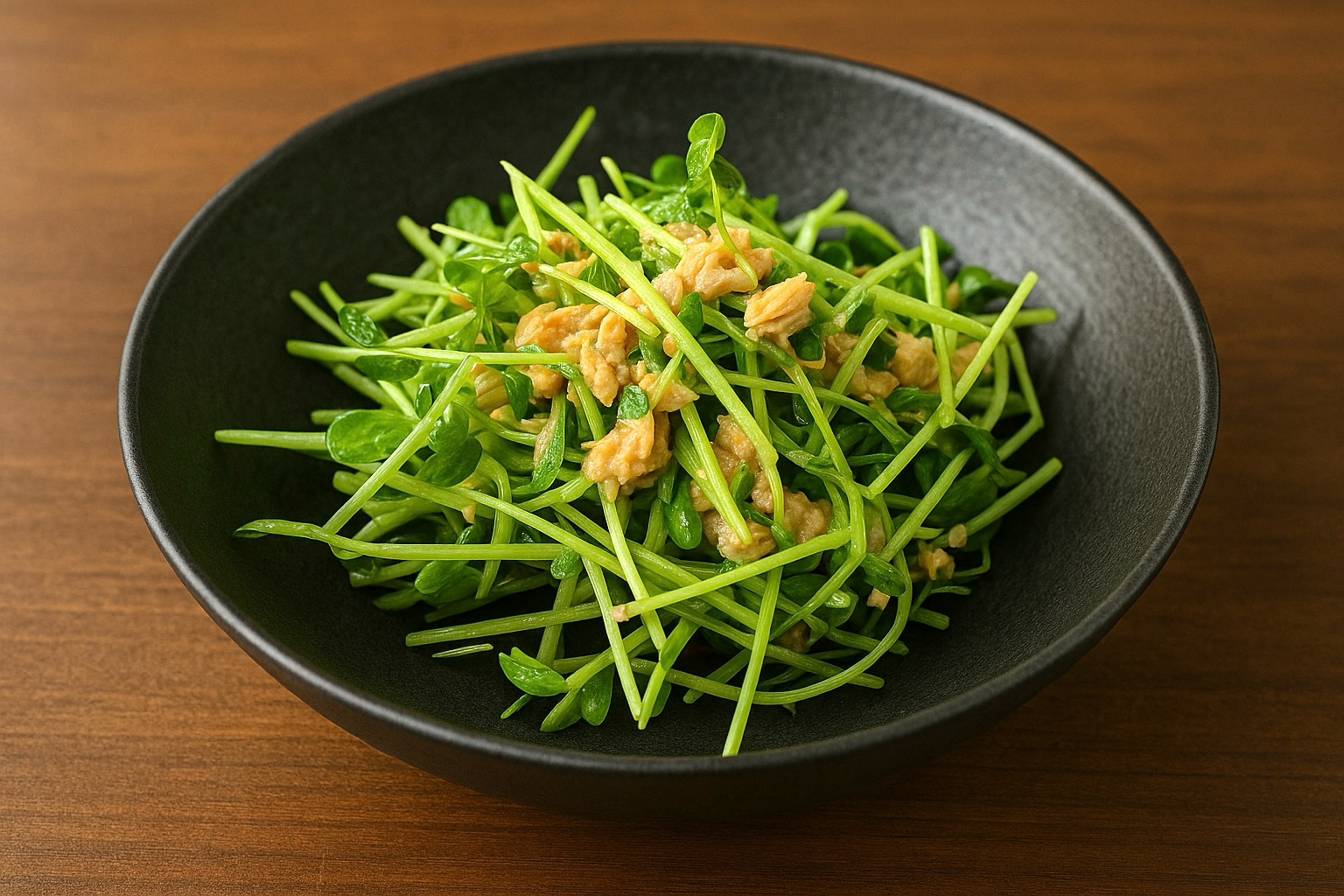 簡単シャキうま！やみつき豆苗ツナサラダ
