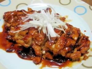 鶏肉の照り煮