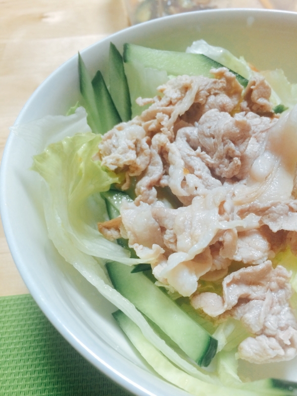 夏のメインおかず 冷しゃぶサラダ レシピ 作り方 By Porti85ta 楽天レシピ 夏のメインおかず 冷しゃぶサラダ レシピ 作り方 By Porti85ta 楽天レシピ