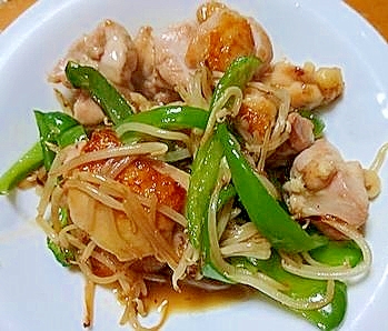 鶏肉ともやしとピーマンの炒め物 レシピ 作り方 By ぴさきのマリちゃん 楽天レシピ