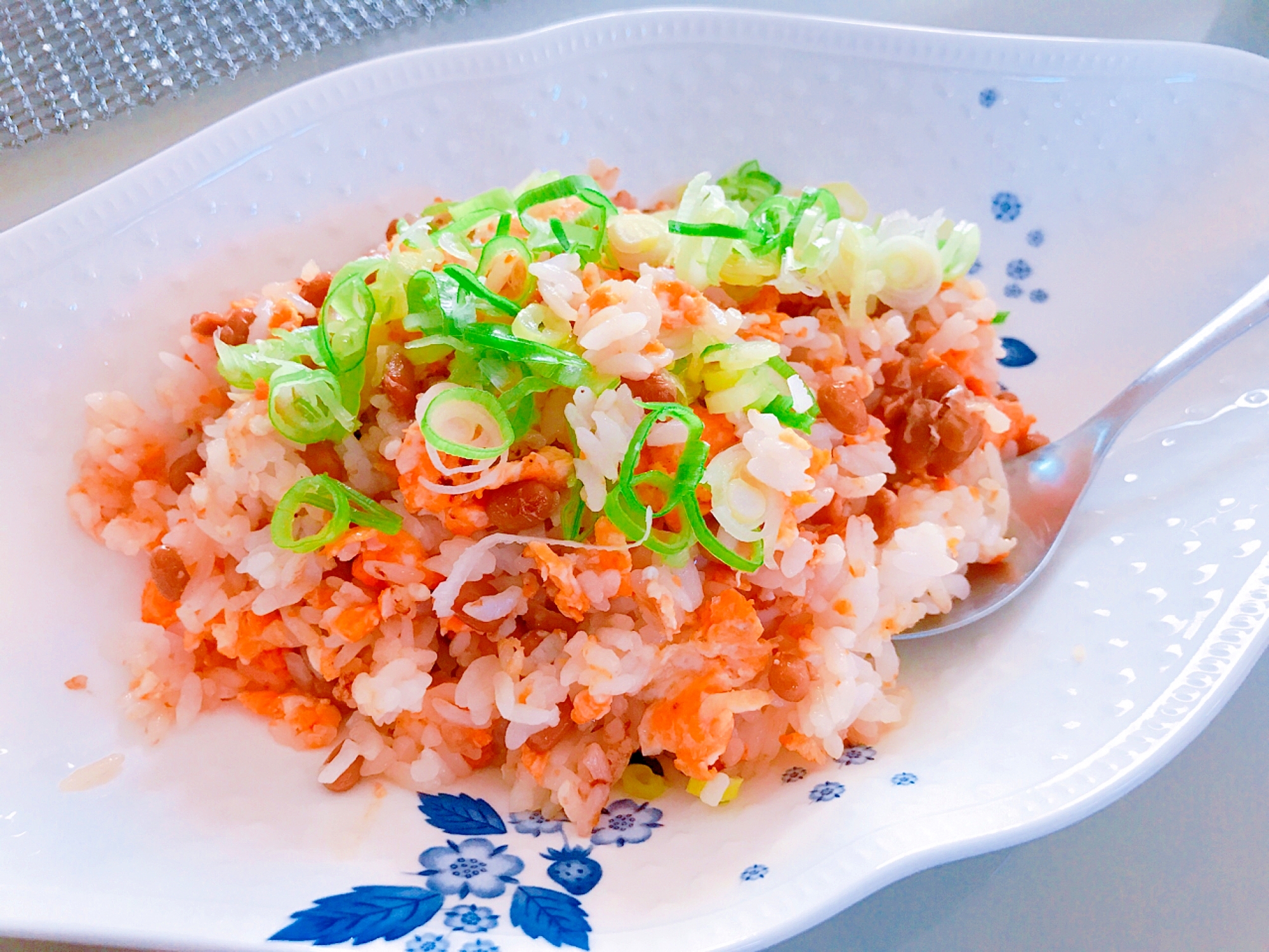 とっても簡単!!納豆チャーハン