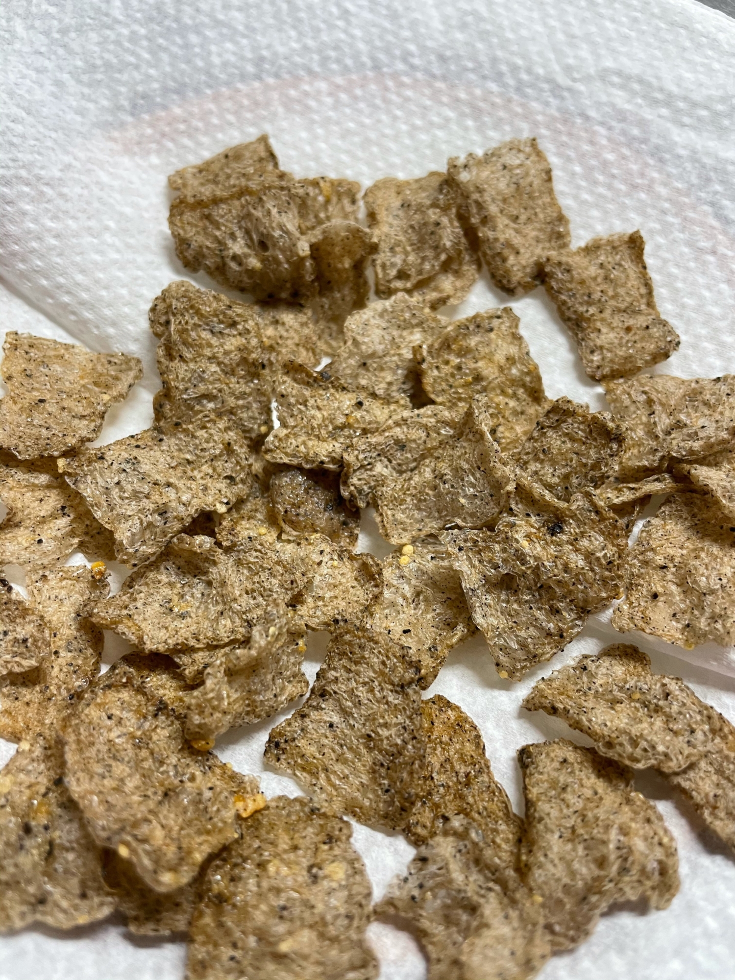 大満足のこんにゃくチップス