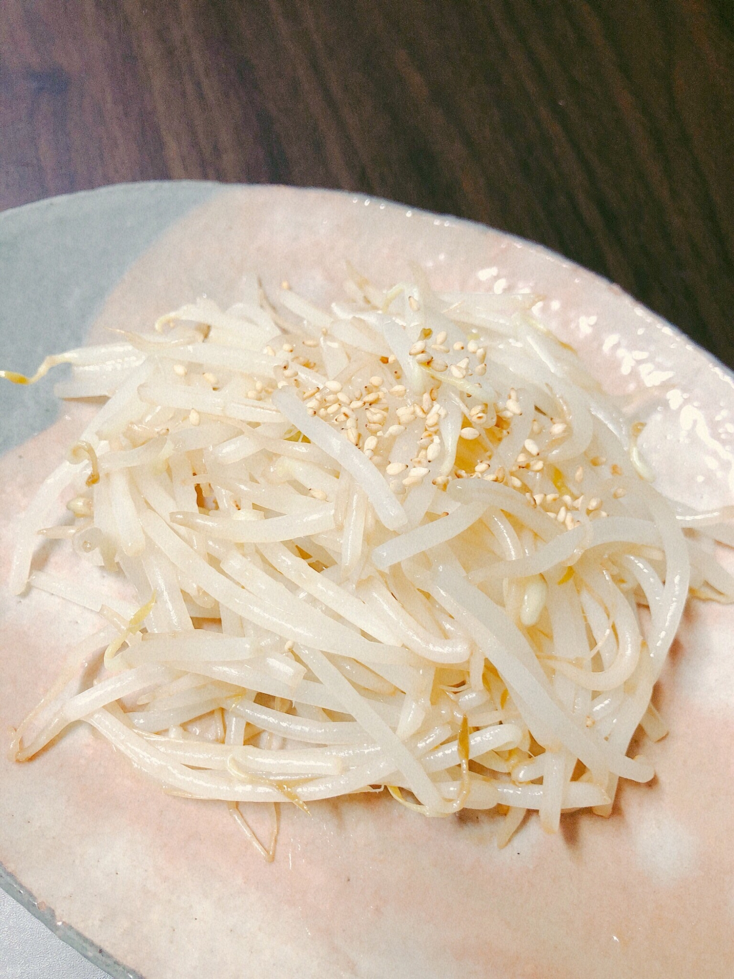 レンジで簡単美味しい！もやしナムル【節約おつまみ】