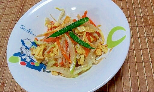 夏野菜セロリの入ったごま酢和え