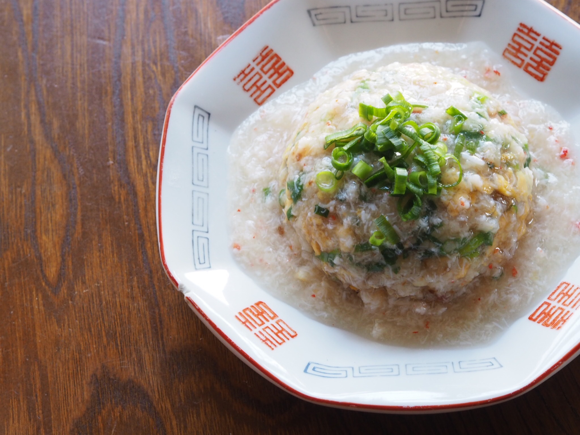 旨味たっぷり！とろとろカニ缶あんかけ炒飯