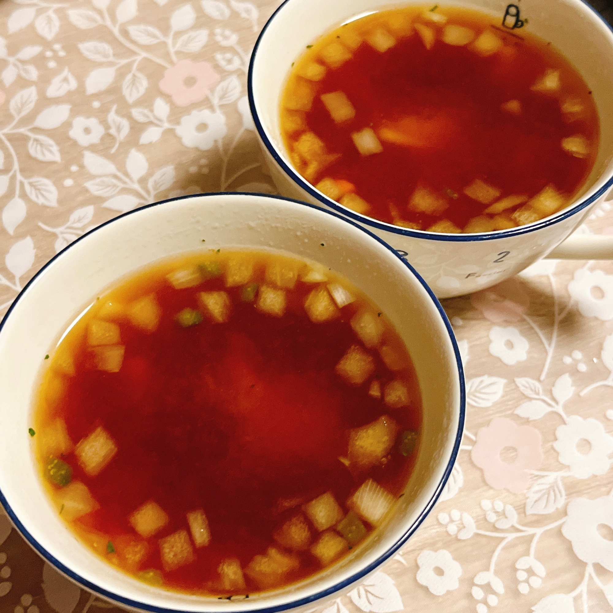 うどん入り☆野菜スープ