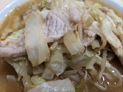 コーン入り野菜ラーメン