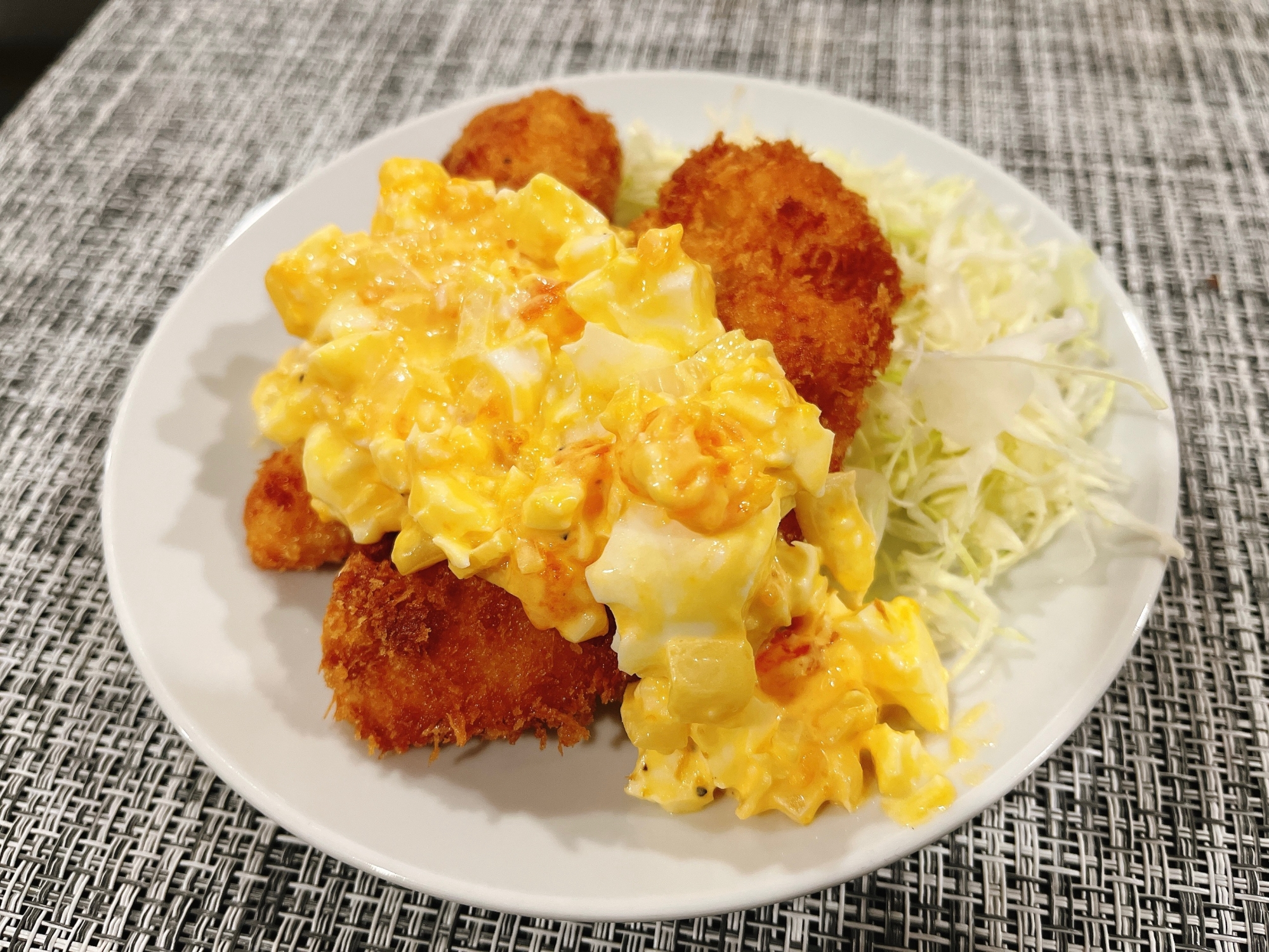 自家製タルタルソース☆ささみのフライ☆