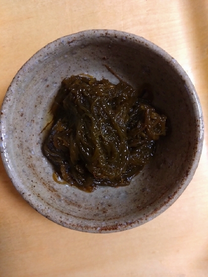 手作りはひと味違う！もずく酢