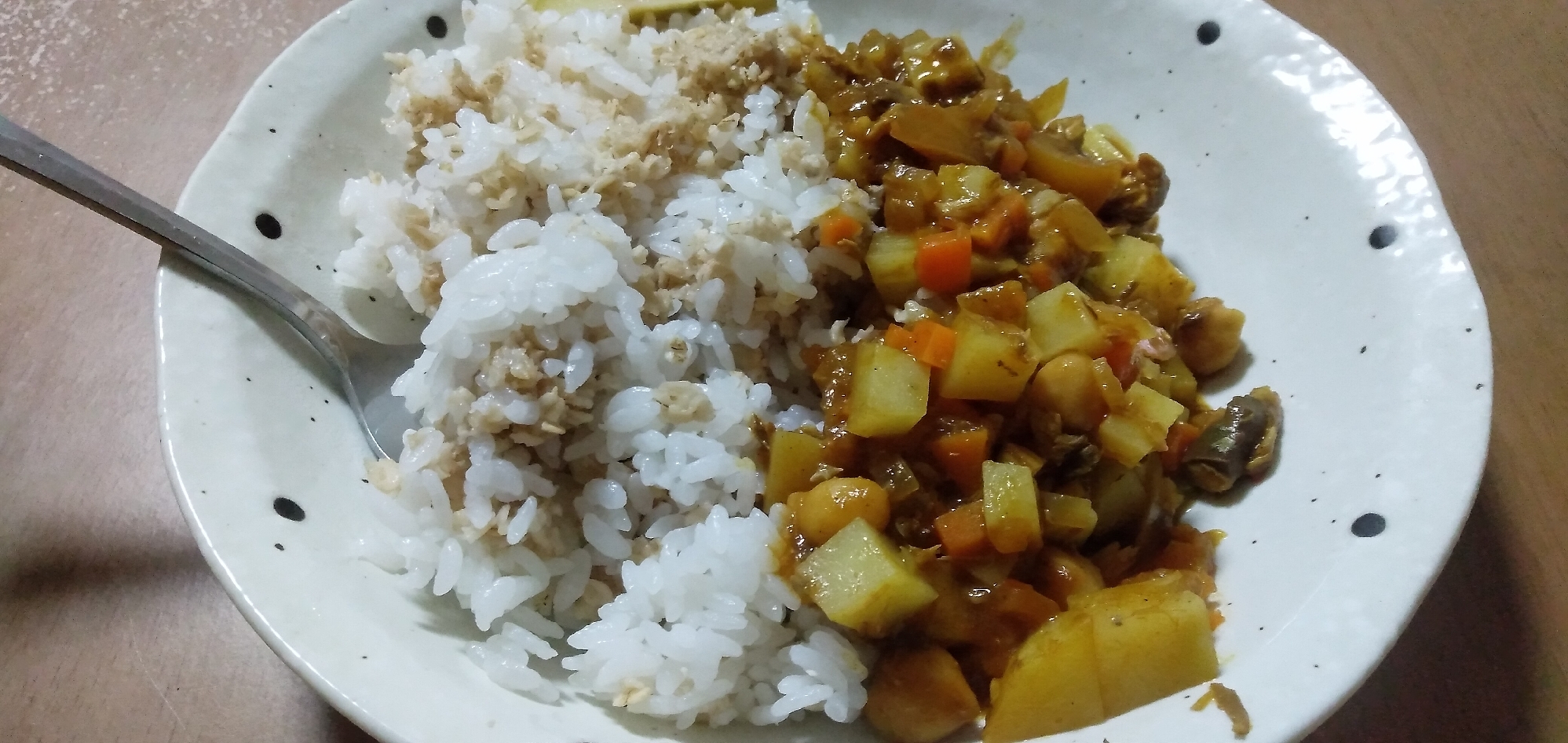 鯖と豆の缶詰の煮込まないあっさりめカレー