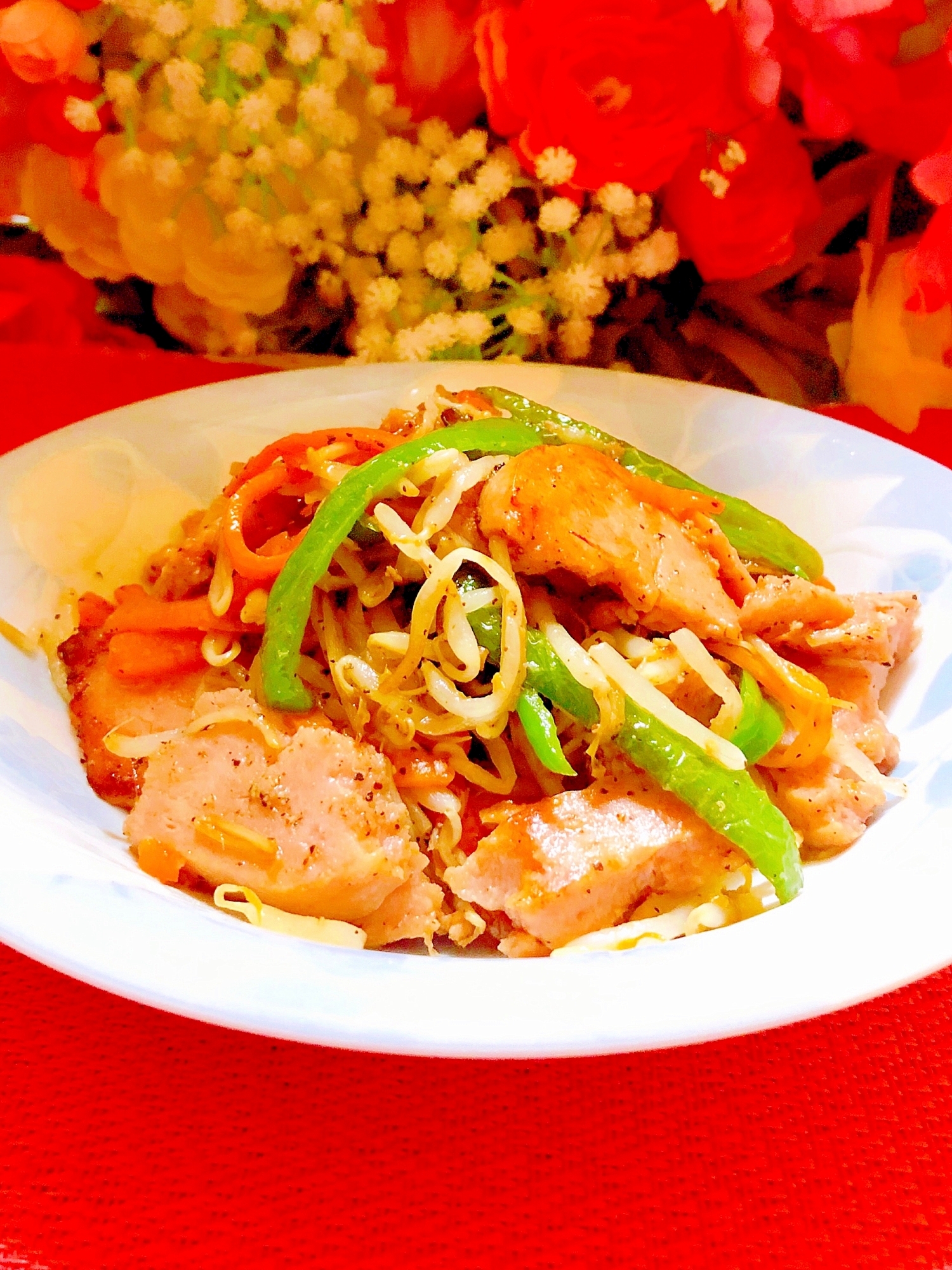 沖縄の定番野菜炒め もやしちゃんぷるー 私流 レシピ 作り方 By チョコih 楽天レシピ