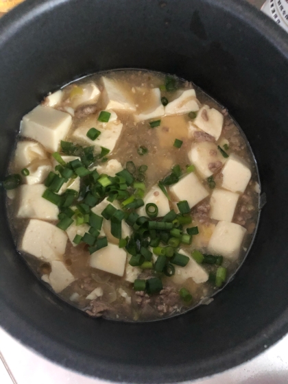 子どもも食べれる野菜入り麻婆豆腐