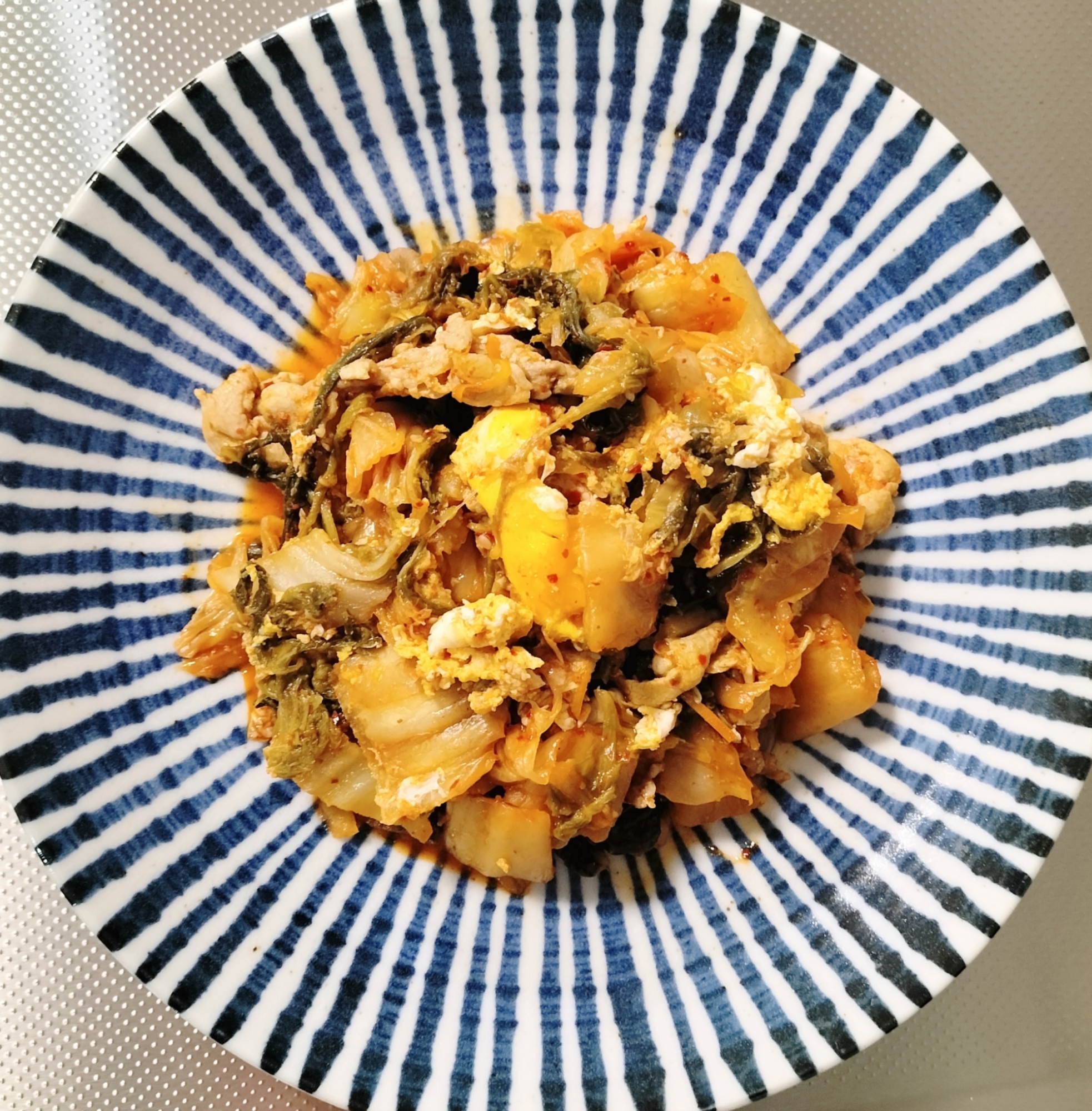 【簡単ウマい！】白菜たっぷり豚玉キムチ