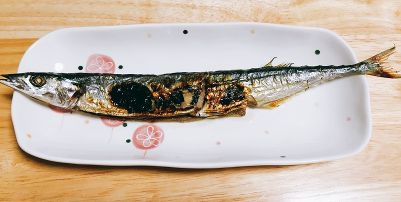 今が旬☆基本の秋刀魚の塩焼き